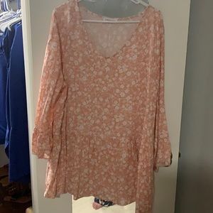Floral top 1X